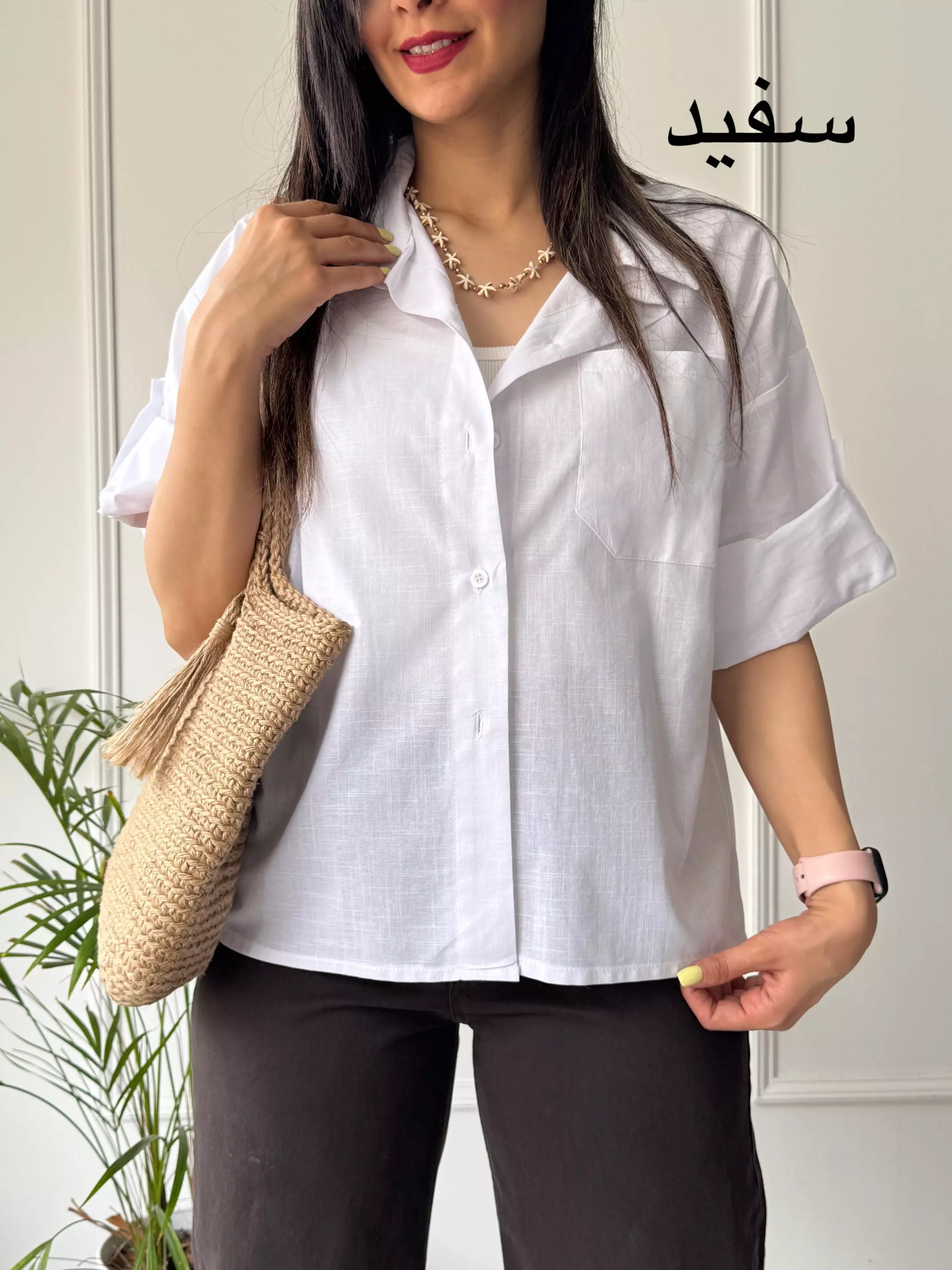 مانتو شومیزی باکسی سایه
